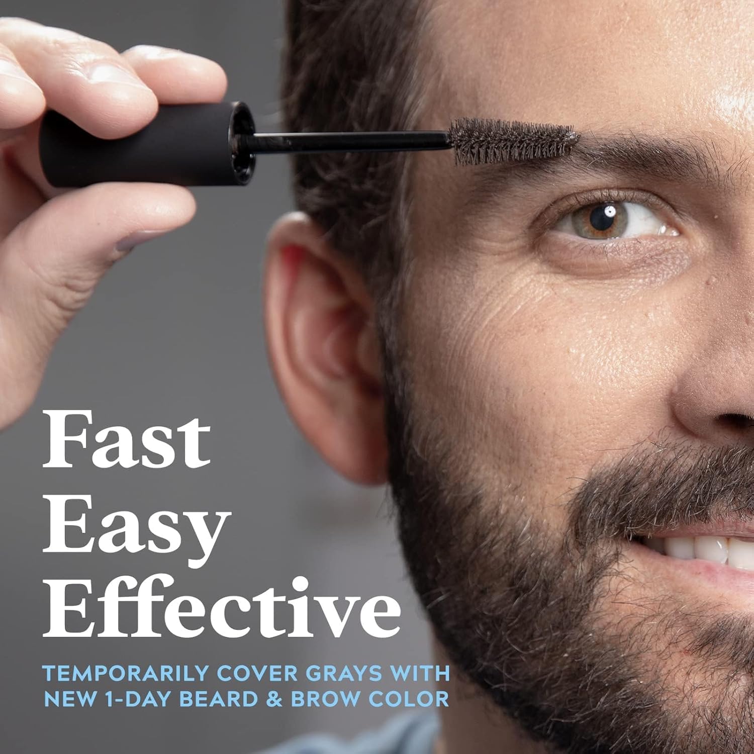 Just for Men 1-Day Beard & Brow Color: se retira fácilmente con jabón