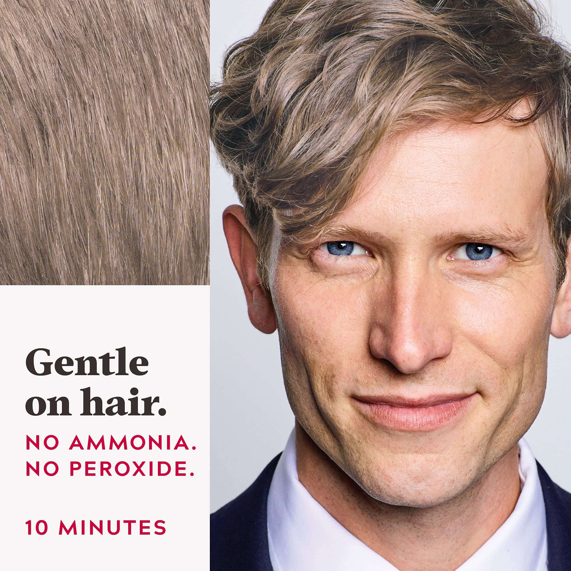 Ten-minute auto-stop helps control the color result.