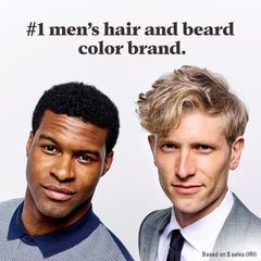 Just For Men Easy Comb-In Color after 10 minutes blends naturally.