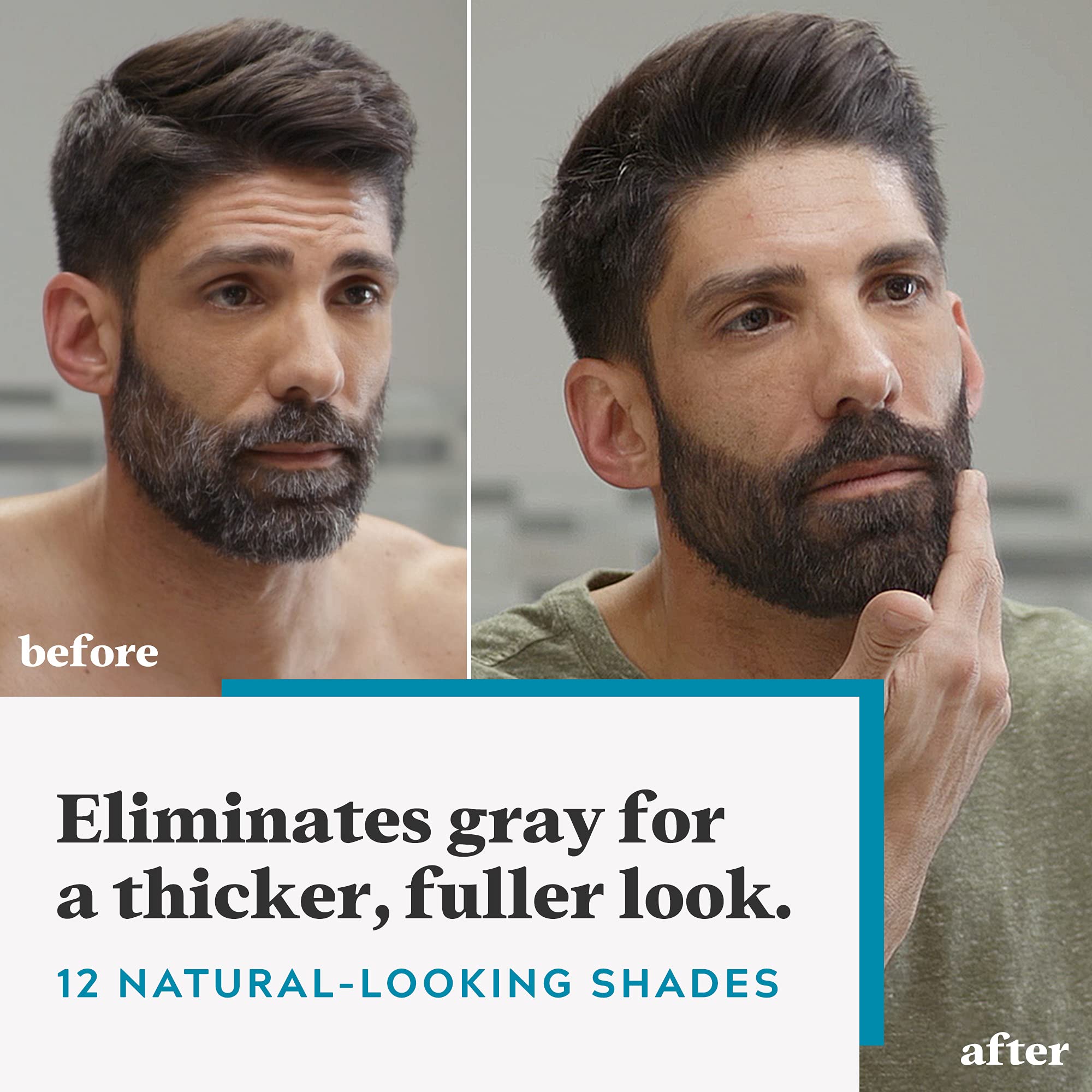 Just For Men Mustache & Beard color base and developer mixing setup.