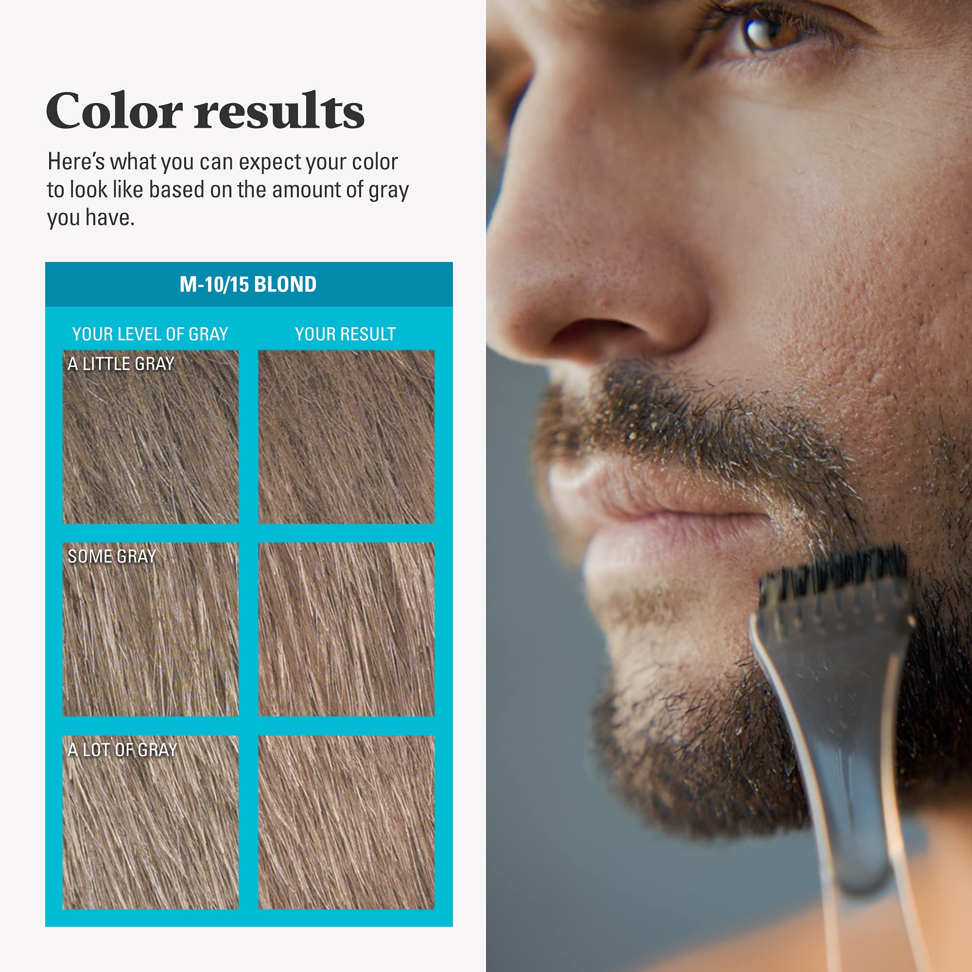 Just For Men shade range from Blond to Jet Black