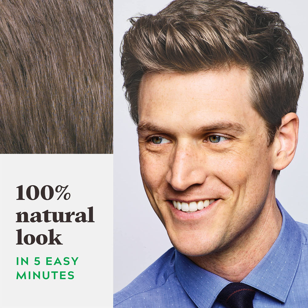 Just For Men Shampoo-In Color ammonia-free formula preserving hair integrity and softness.