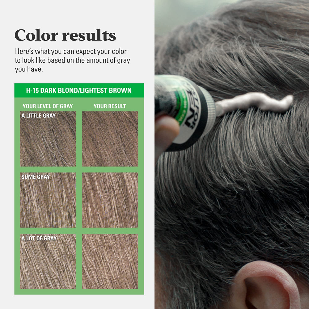 Just For Men Shampoo-In Color ammonia-free formula maintains hair strength