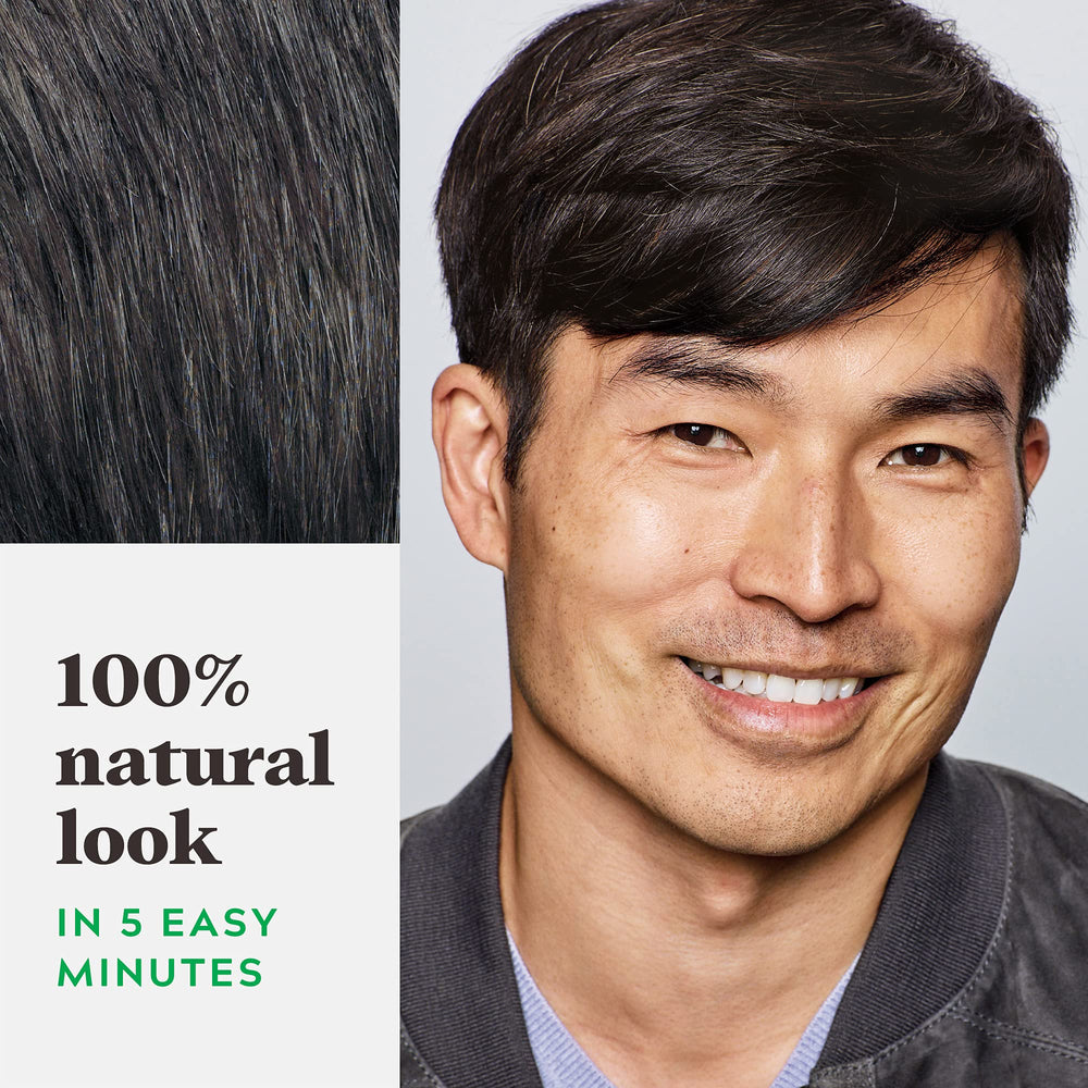 Just For Men Shampoo-In Color ammonia-free formula protects hair during coloring.