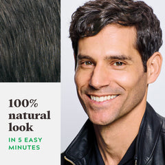 Application process image for Just For Men Shampoo-In Color Deep Dark Brown
