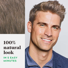 Just For Men Shampoo-In-Color formula with keratin and vitamin E for stronger-looking hair