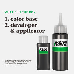 Just For Men Shampoo-In-Color quick five-minute application