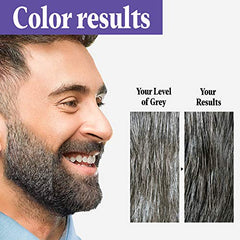 Just For Men subtle gray reduction for salt-and-pepper beard styling.