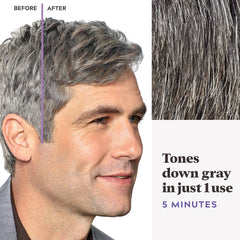 Just For Men Touch of Gray ammonia-free formula is gentler on hair