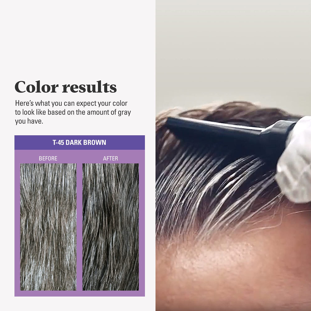 Just For Men Touch of Gray lasts up to 8 weeks