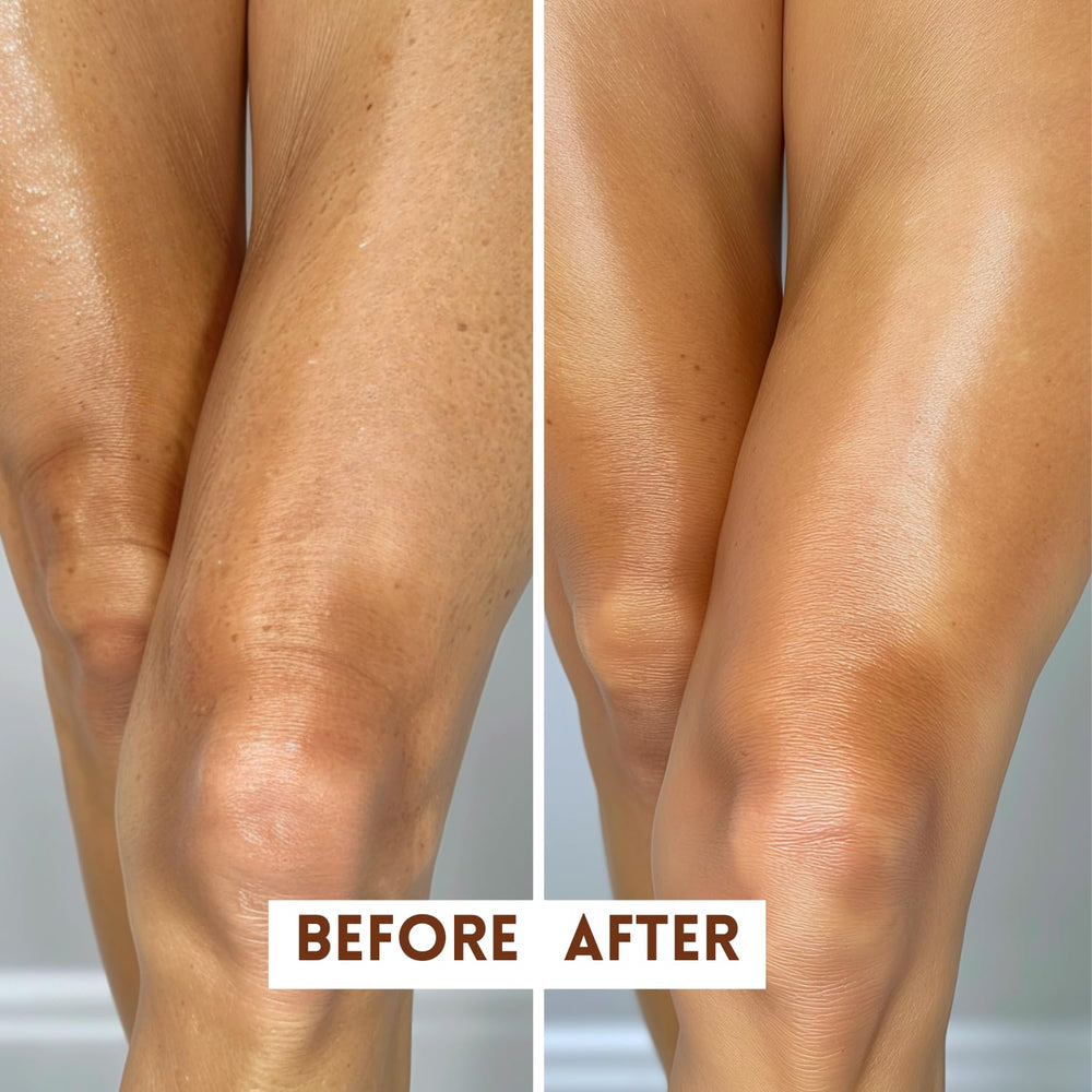 Ingredients highlight hazelnut and walnut oils in Just Nutritive anti-aging body treatment.