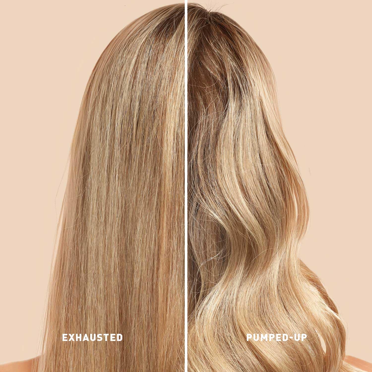 Just Nutritive Shine Boost reveals added radiance and natural-looking body.