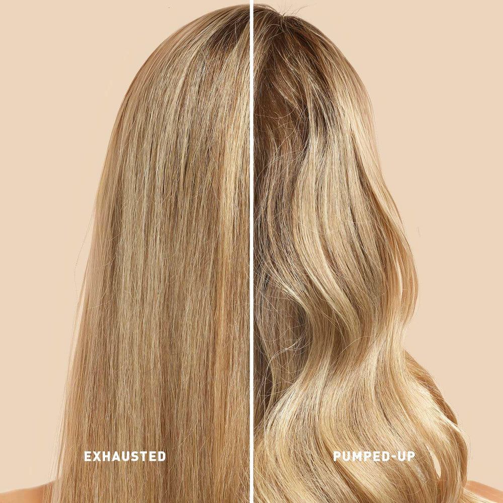 Just Nutritive Shine Boost reveals added radiance and natural-looking body.
