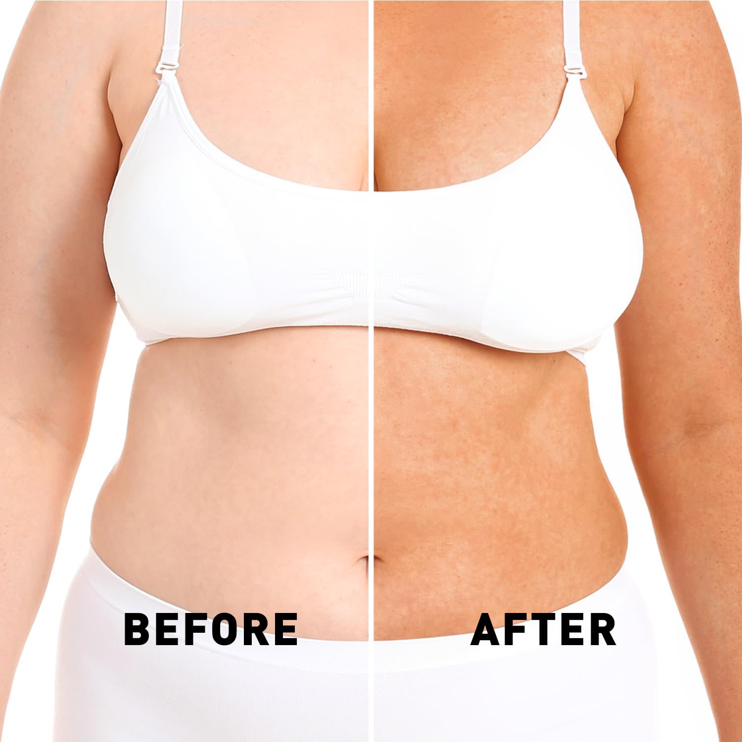 Just Nutritive sunless tanning lotion handmade in the USA and cruelty-free.