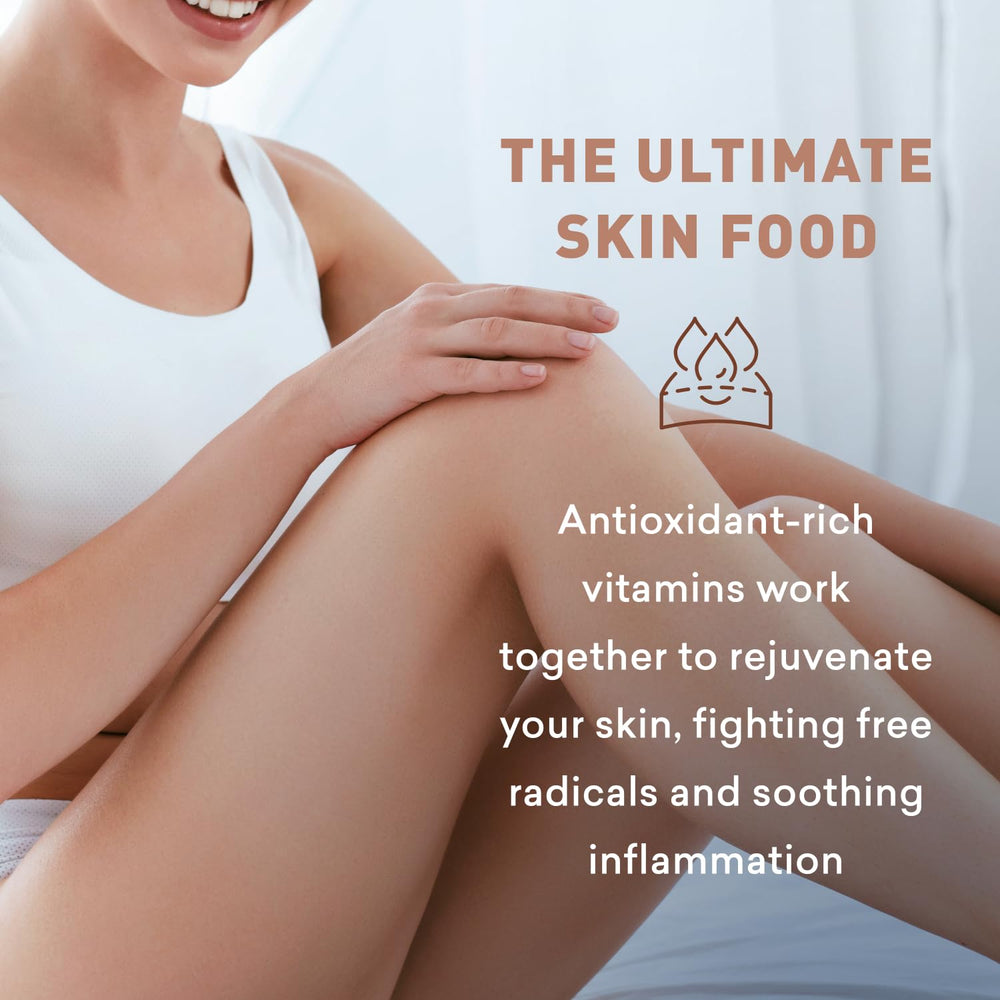 Just Nutritive USA handmade label highlights care in every bottle.