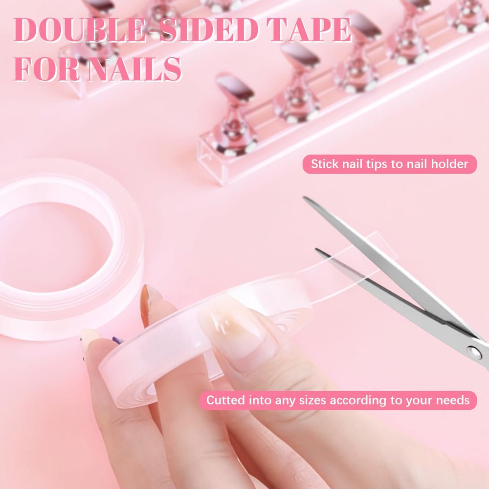 JUSTOTRY 2m double-sided tape for quick, reliable adhesion during practice.