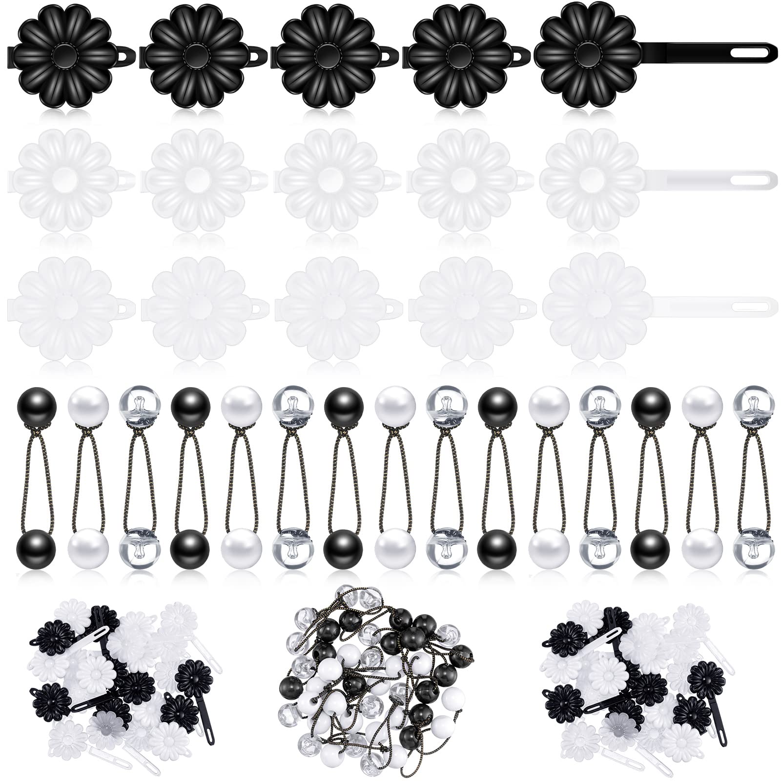 Conjunto Jutom de 72 piezas, horquillas de bolas para niñas, perfecto para peinados diarios.