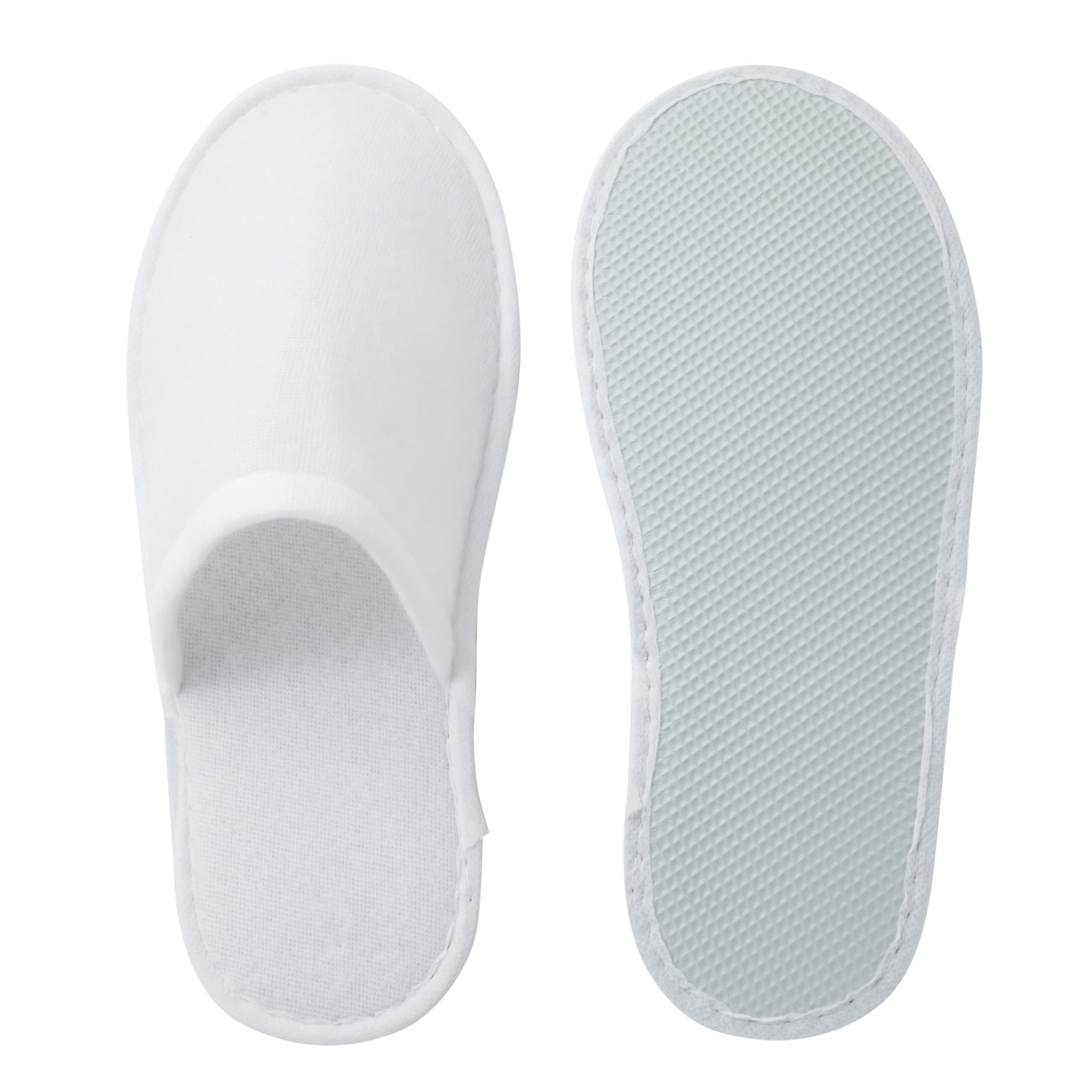 Juvale 24-pair display shows a complete guest footwear set.