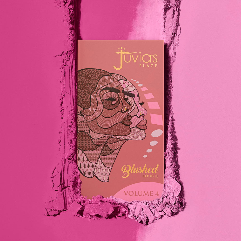 Juvia's Place Blushed Duo Volume4 long-lasting wear for all-day color.