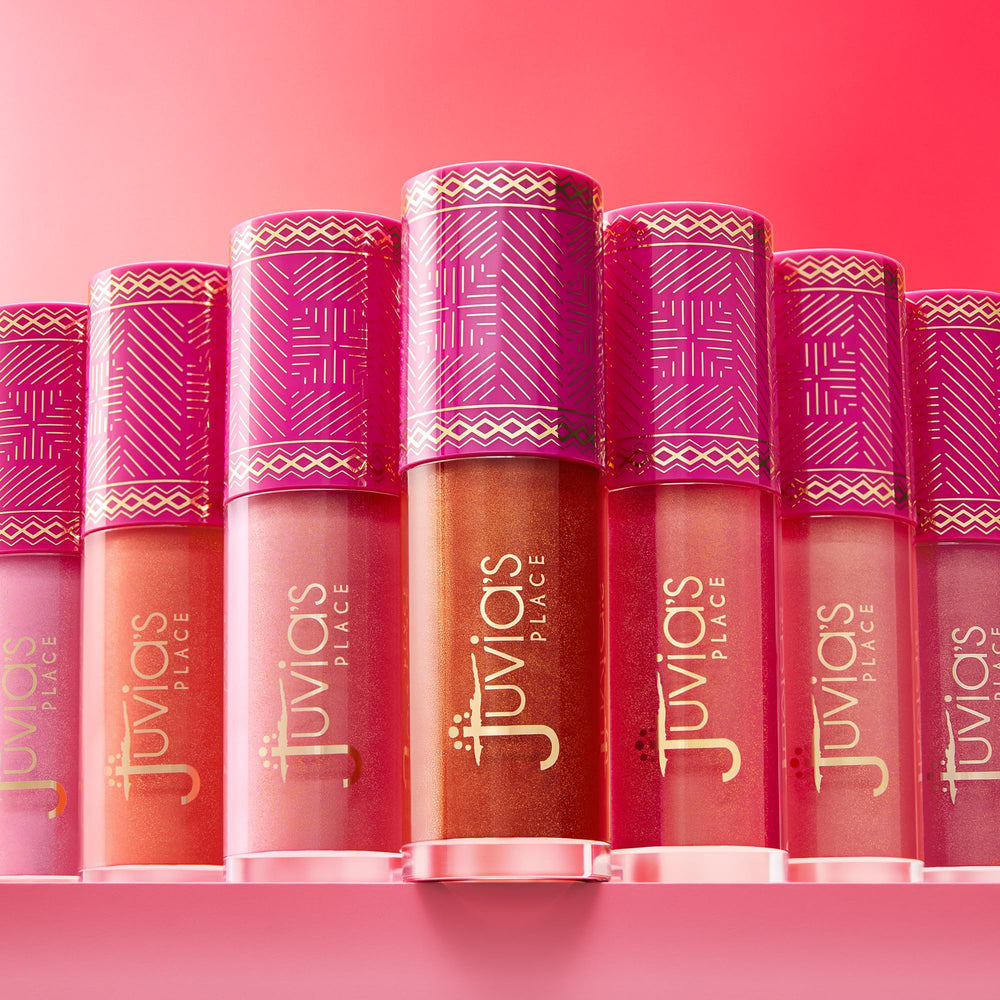 Juvia's Place Blushed Liquid BlushLighter se difumina fácilmente en piel de tono profundo