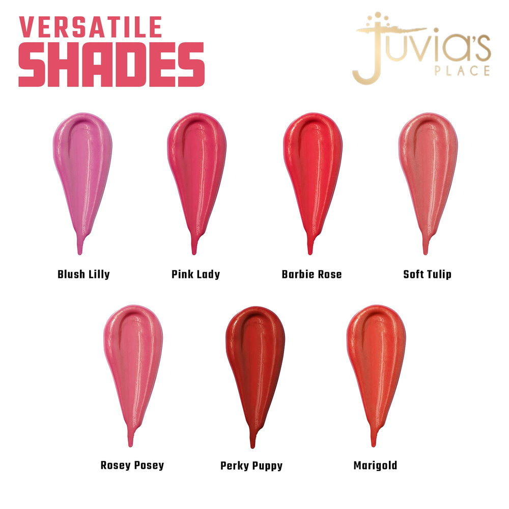 Juvia's Place Blushed Liquid BlushLighter facilita una aplicación suave y difuminada
