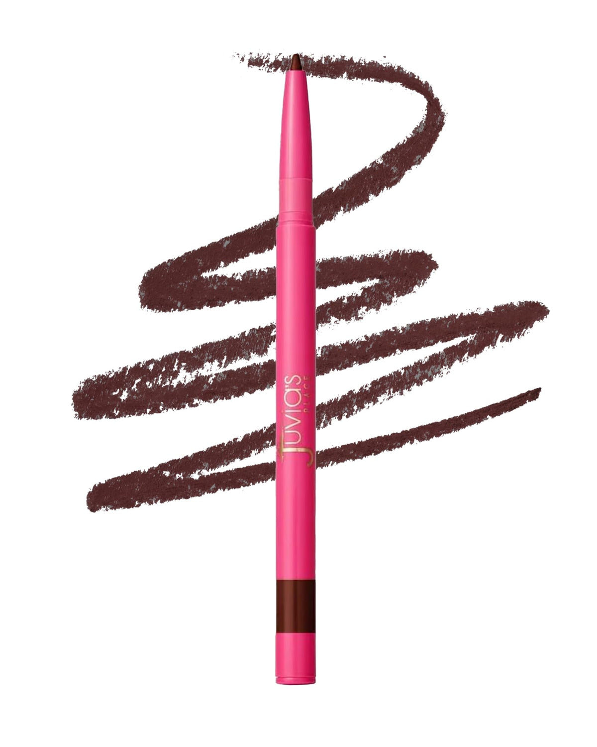 Delineador labial Luxe de Juvia's Place Brownie: aplicación suave para definición precisa.