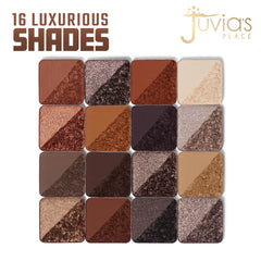 Juvia's Place Coffee Shop Sombras tono ambar: aporta calidez para looks nocturnos.