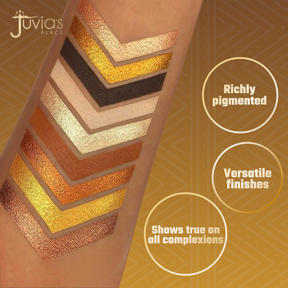 Juvia's Place Warrior palette rich browns add depth for smoky looks