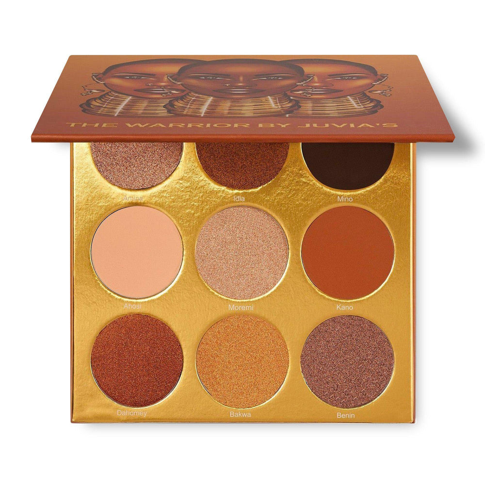 Juvia's Place Warrior palette warm golds for radiant day-to-night versatility