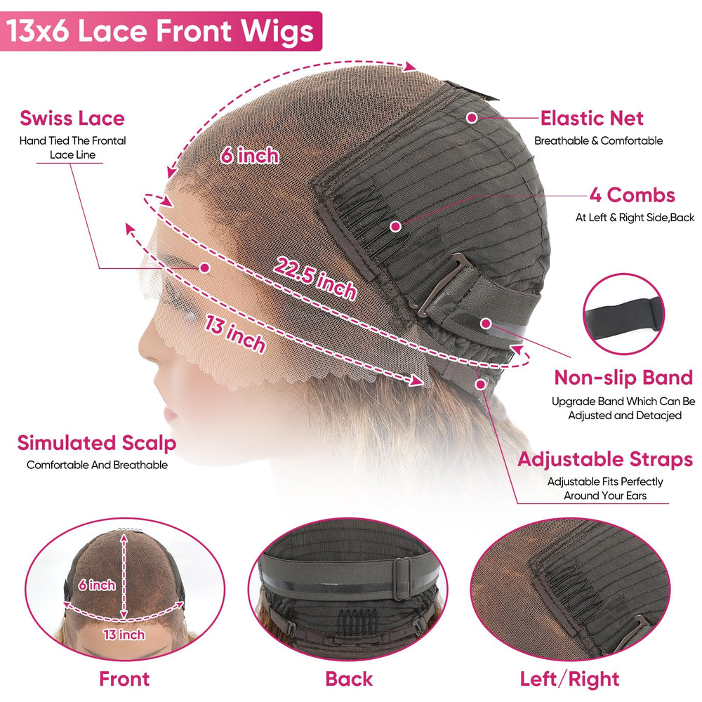 Juviso pre-plucked natural hairline ready to wear for easy styling