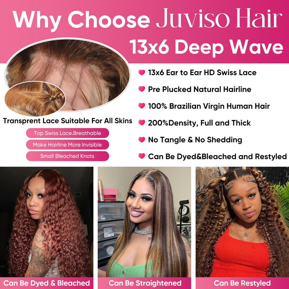 Juviso wet and wavy curls ready to wear for quick styling