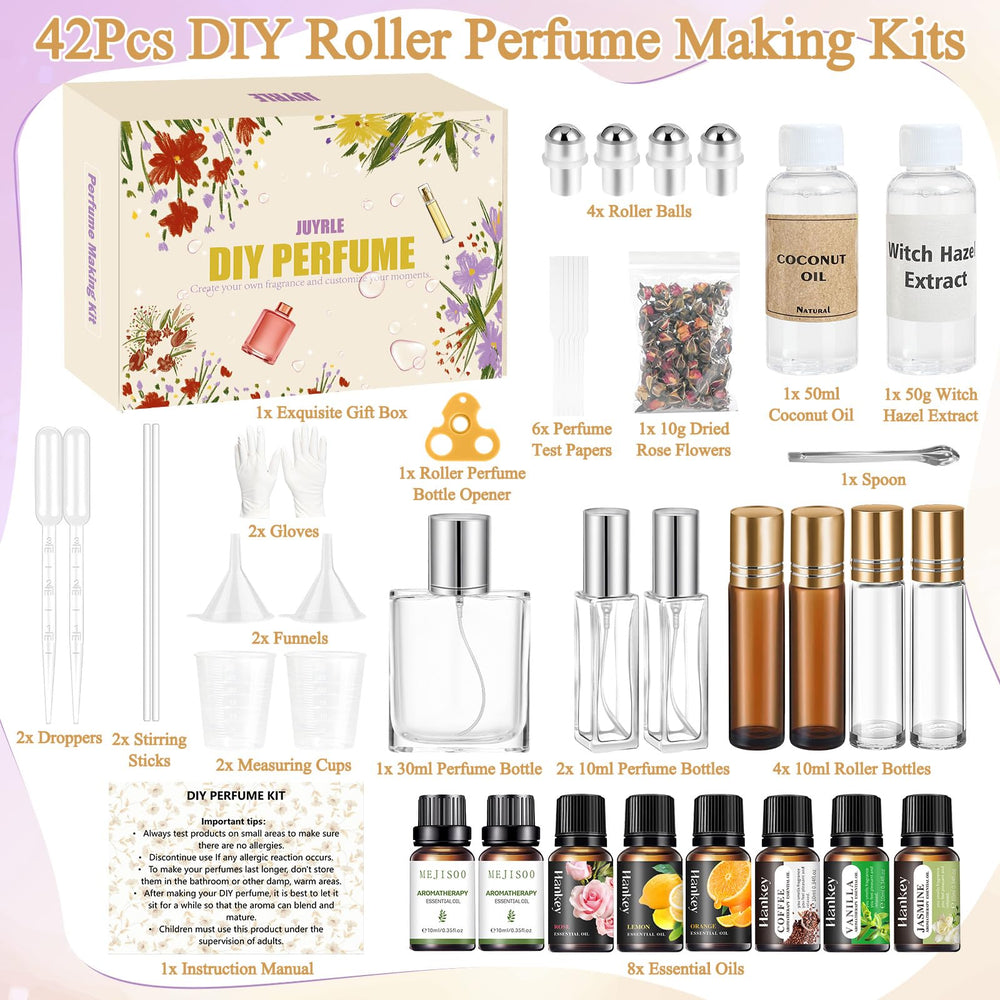 JUYRLE roller bottle 30ml designed for easy application and long-lasting scent.