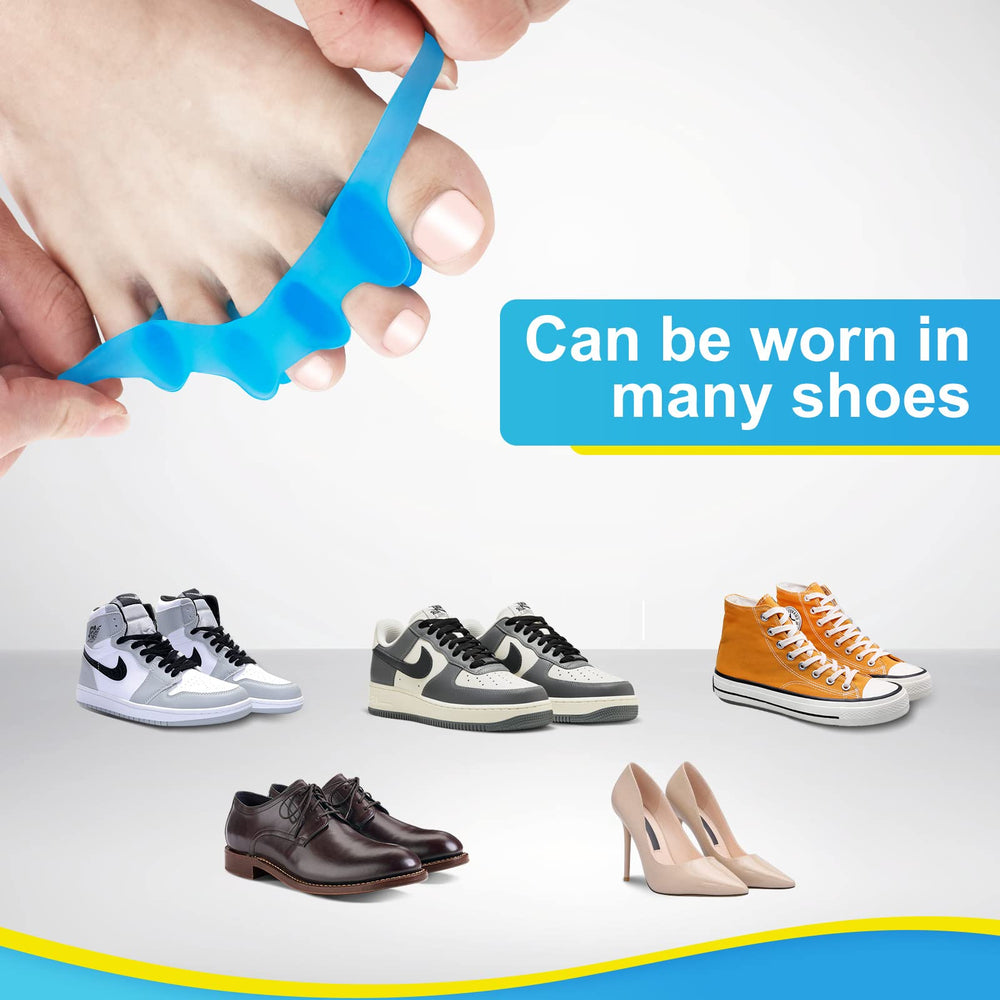 Juzure toe straighteners relax foot muscles during sleep or workouts.