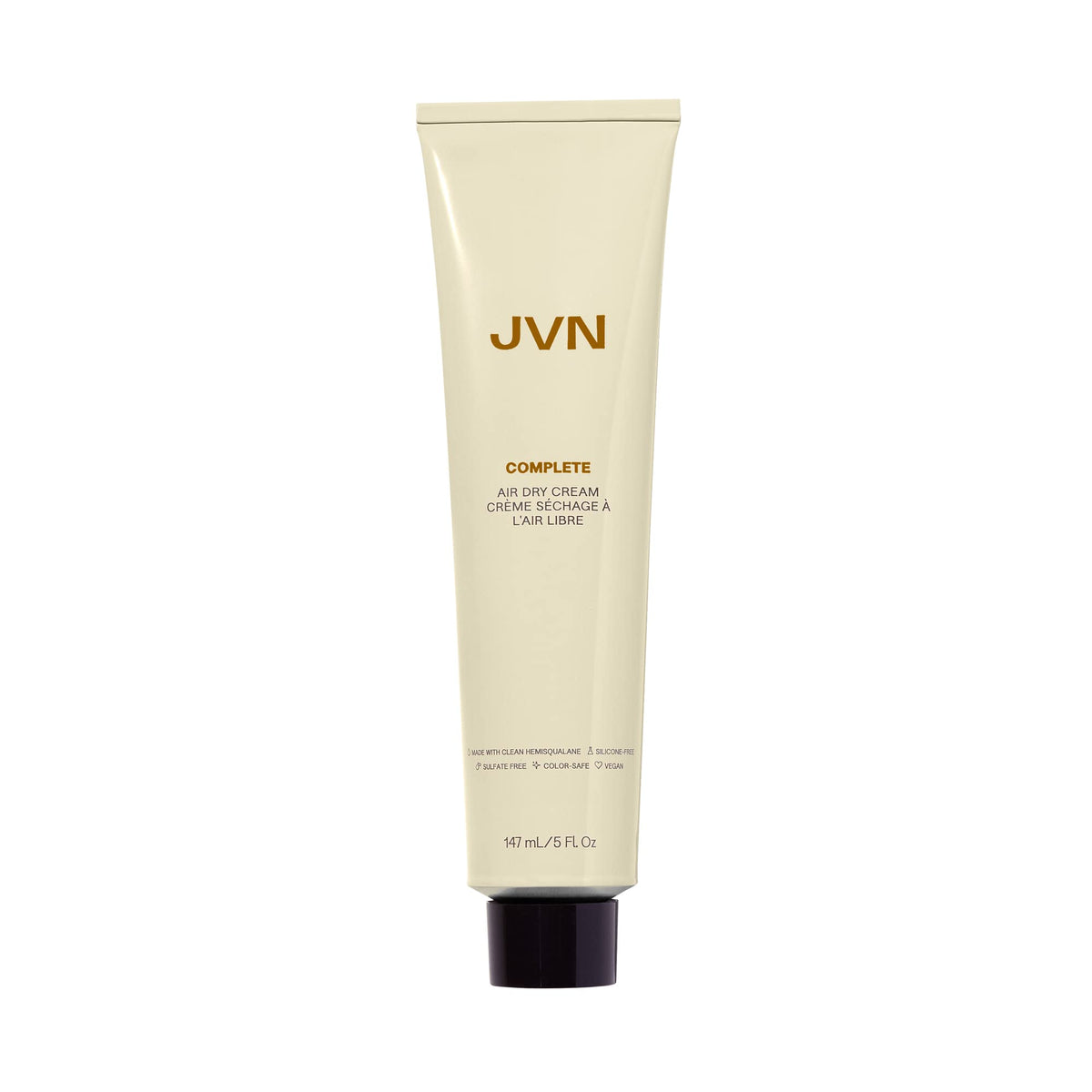 JVN crema de secado al aire en botella para un peinado suave
