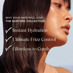 JVN Nurture hair care set front packaging emphasizes color-safe formula.