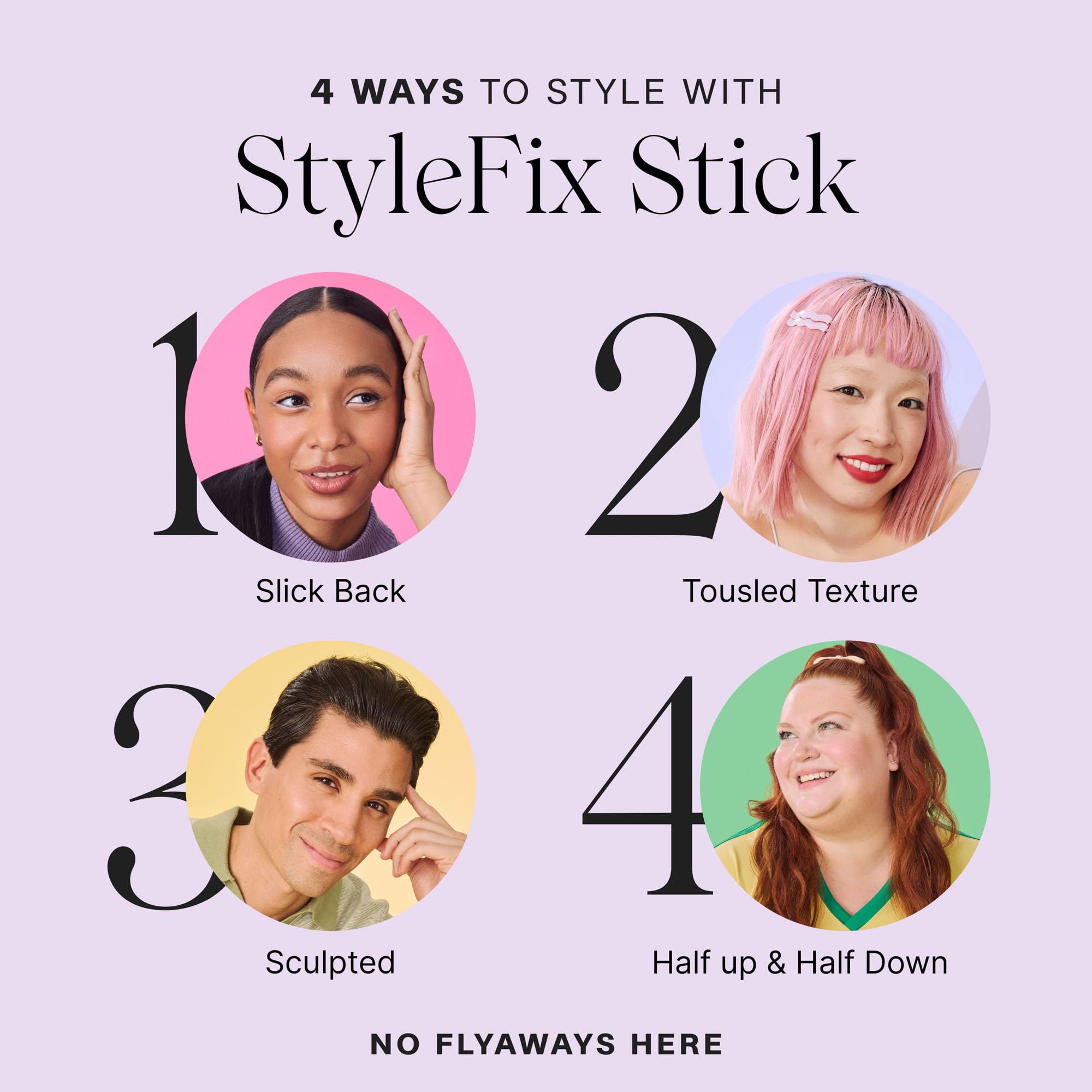JVN StyleFix Stick texturiza pelo corto con fijación flexible