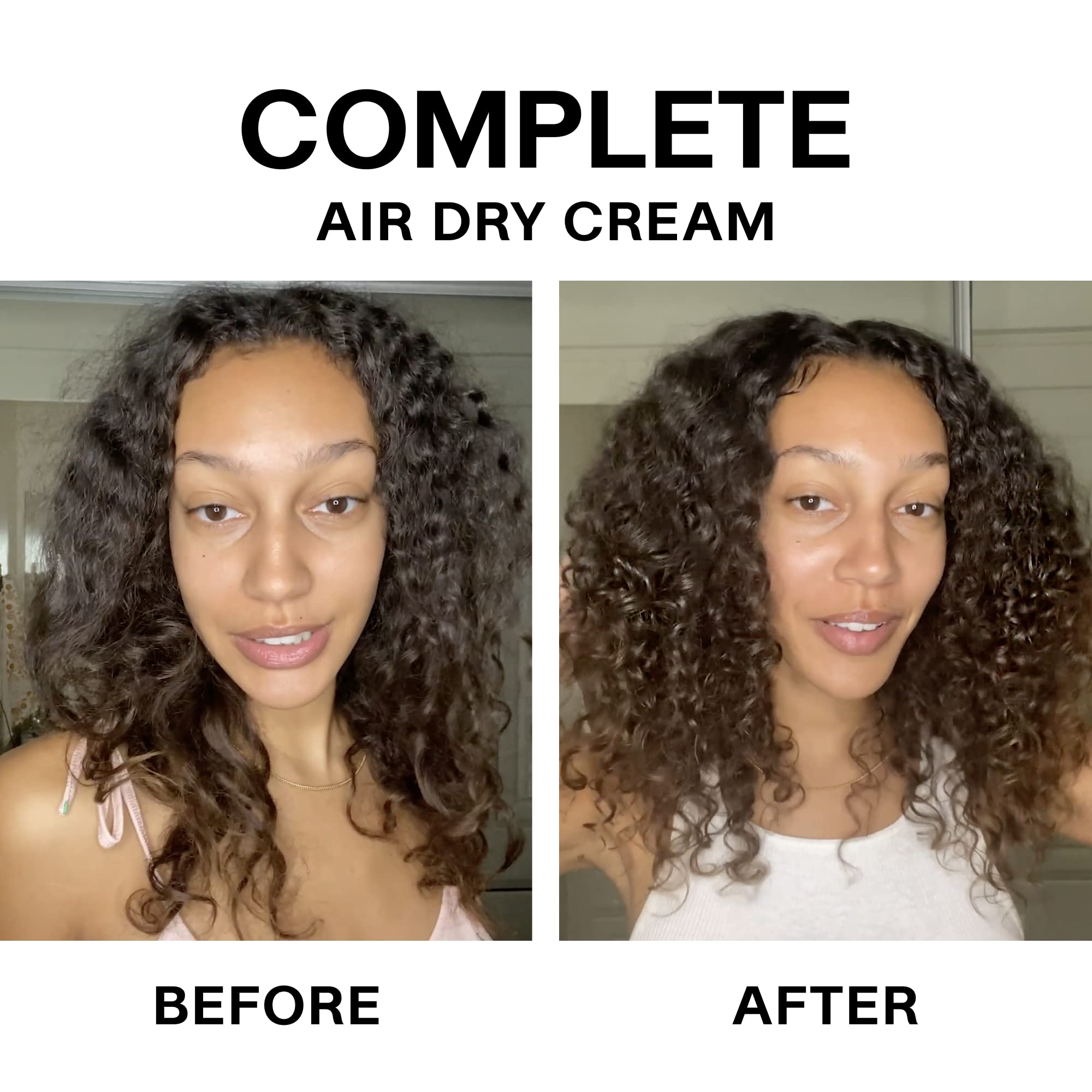 Textura natural del cabello definida con JVN