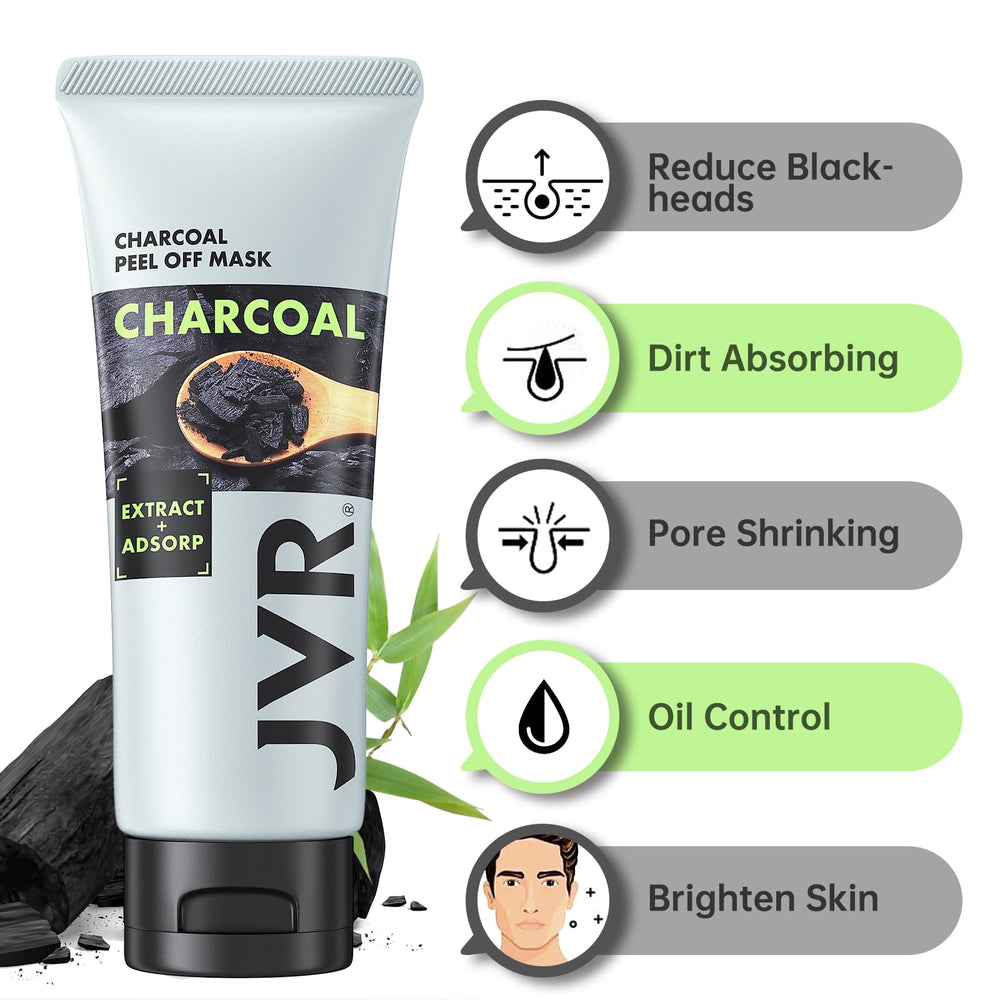 JVR Mascarilla carbón negro: despegue fácil y sensación fresca