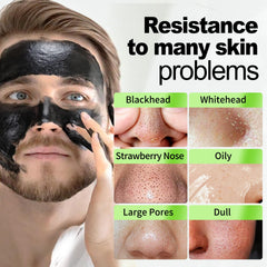 JVR Mascarilla carbón negro: textura intensa que cubre el rostro