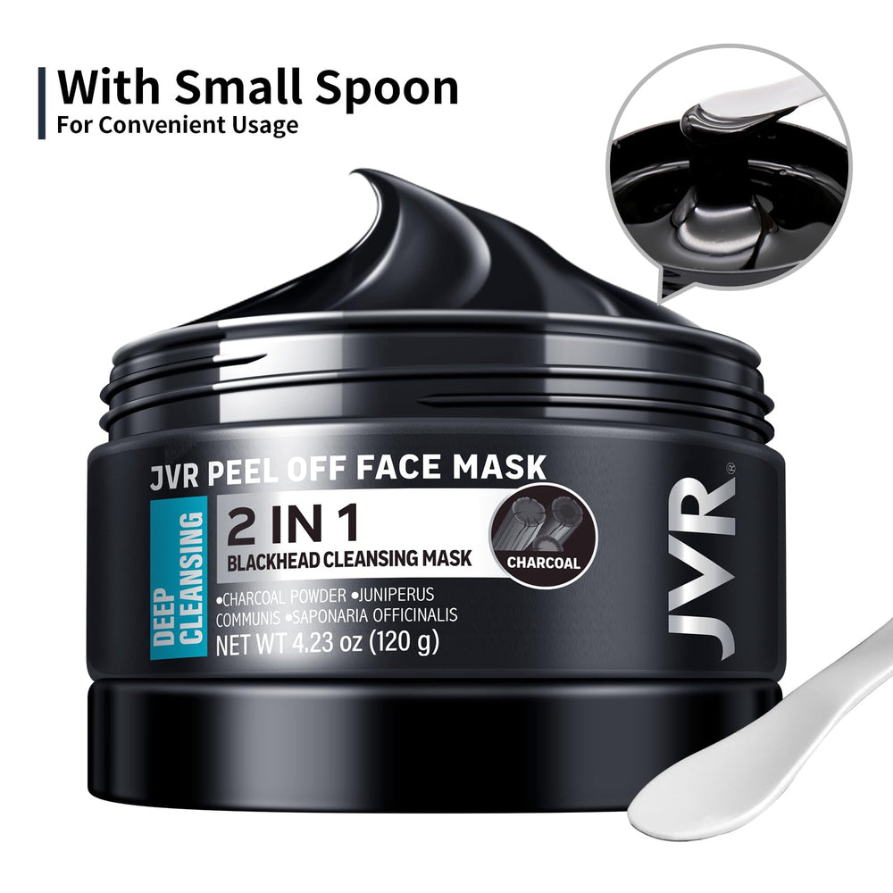 JVR mascarilla negra mejora la apariencia de los poros.