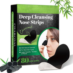 JWBVCTCR pore strips with charcoal offer deep cleansing to pores.