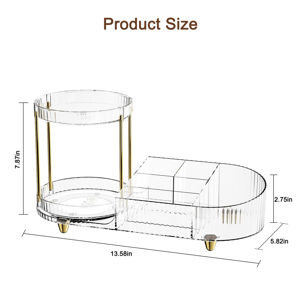 Jywantful gift-ready vanity organizer suitable for homes and offices.