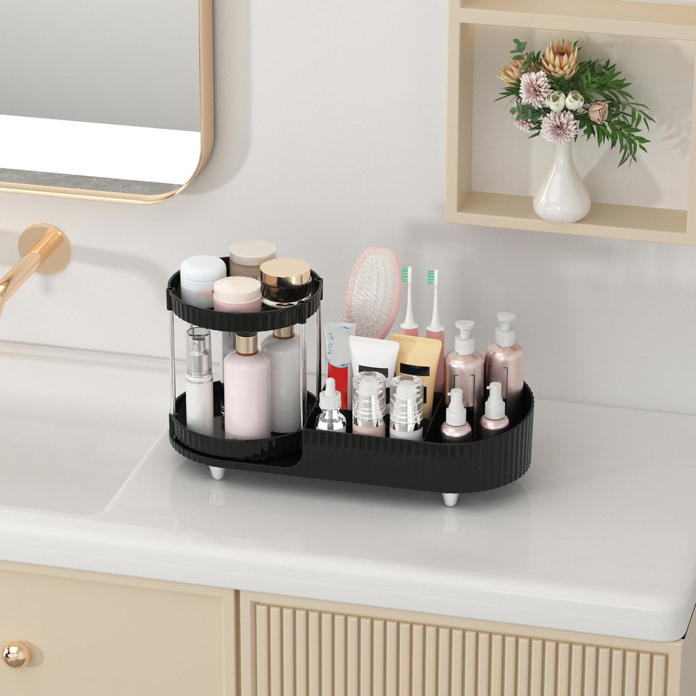 Jywantful makeup organizer space-saving countertop design for daily routines