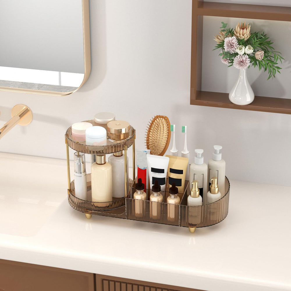 Jywantful space-saving dressing table organizer frees up surface area