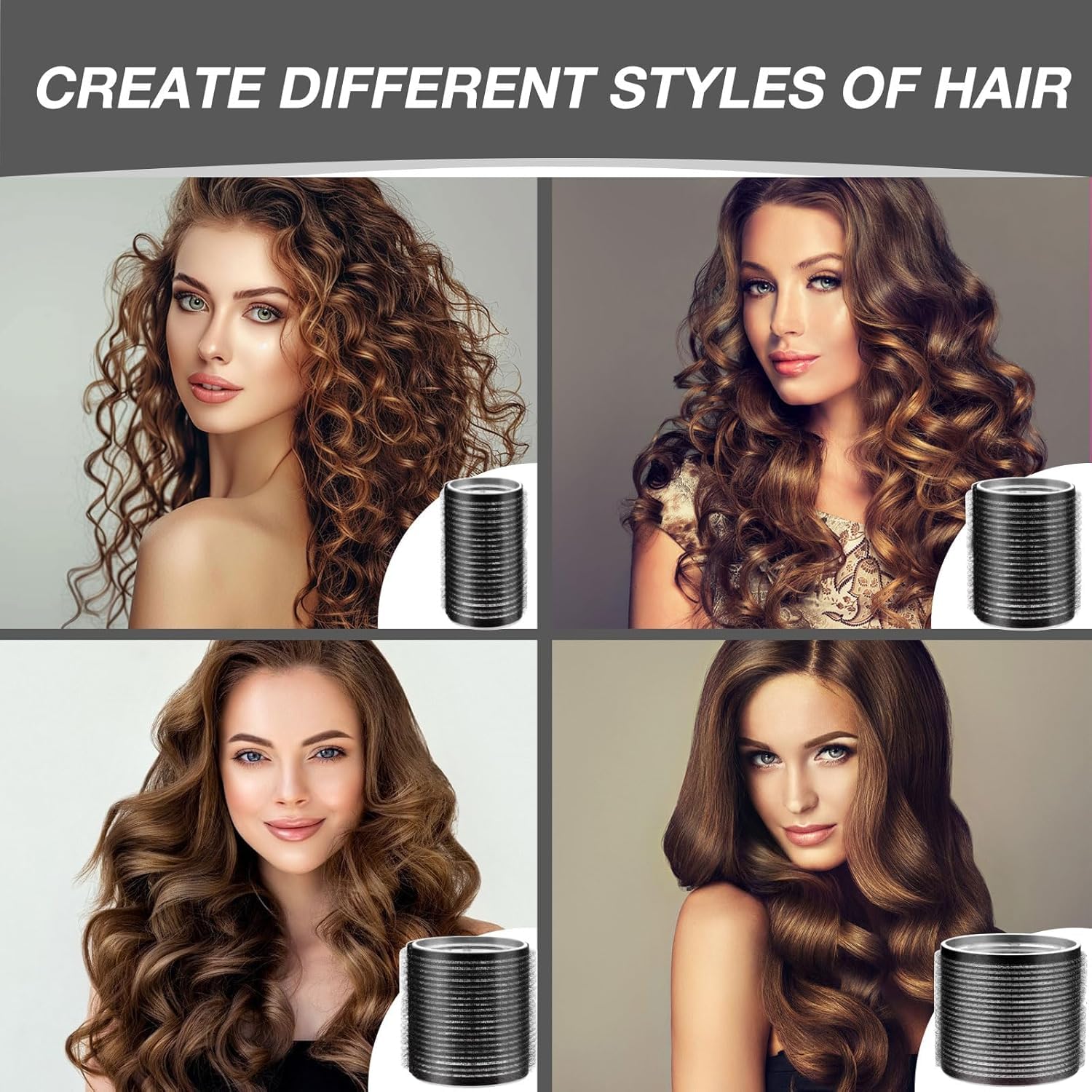JZko 48mm large rollers create defined waves with a smooth finish