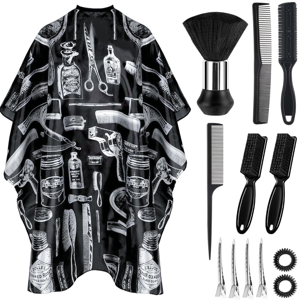 JZko barber cape 63x55 inches covers full body for salon or home use