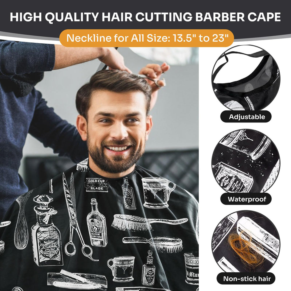 JZko three-piece comb kit for straight, short, and curly hair
