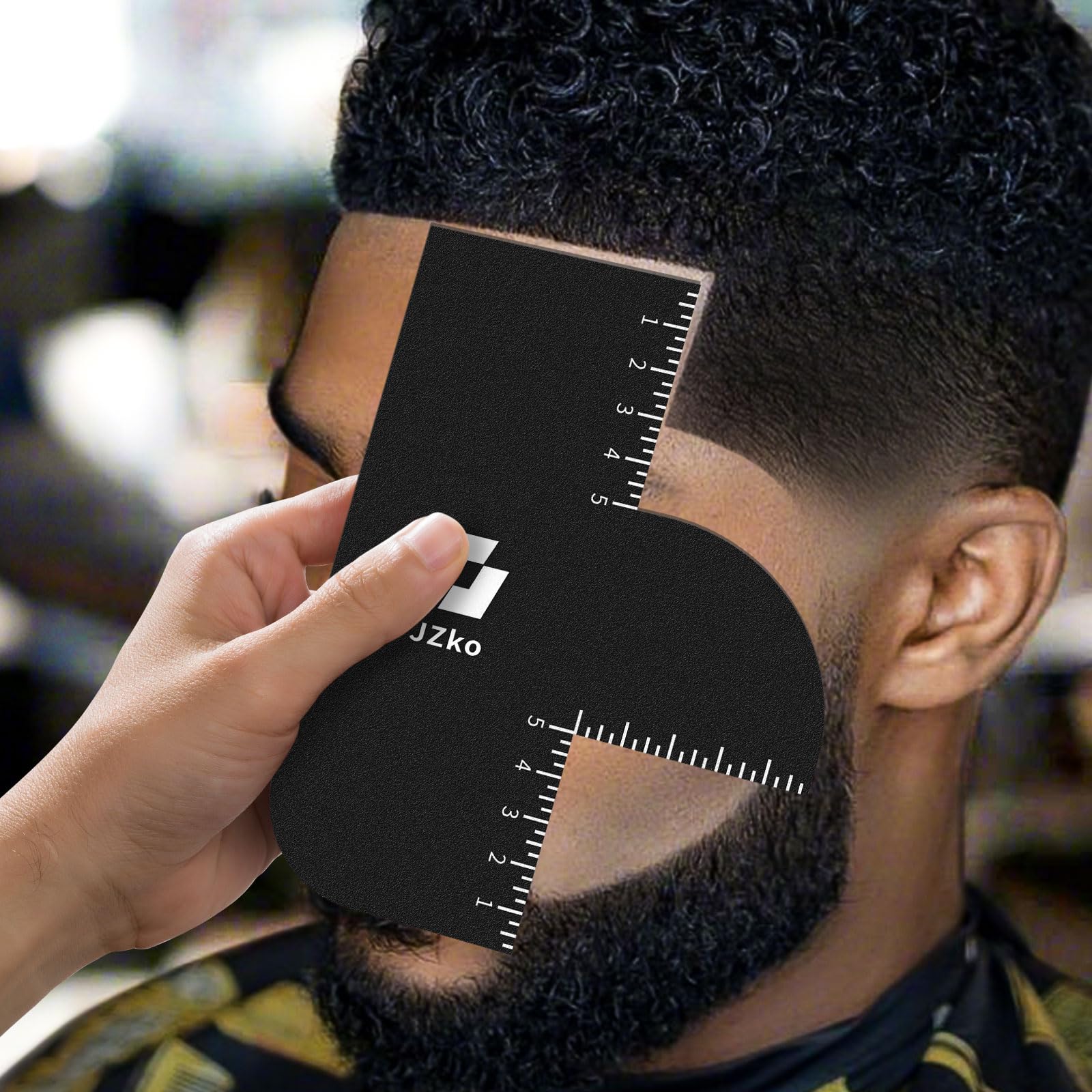 JZko ergonomic comb grip supports comfortable, long sessions.