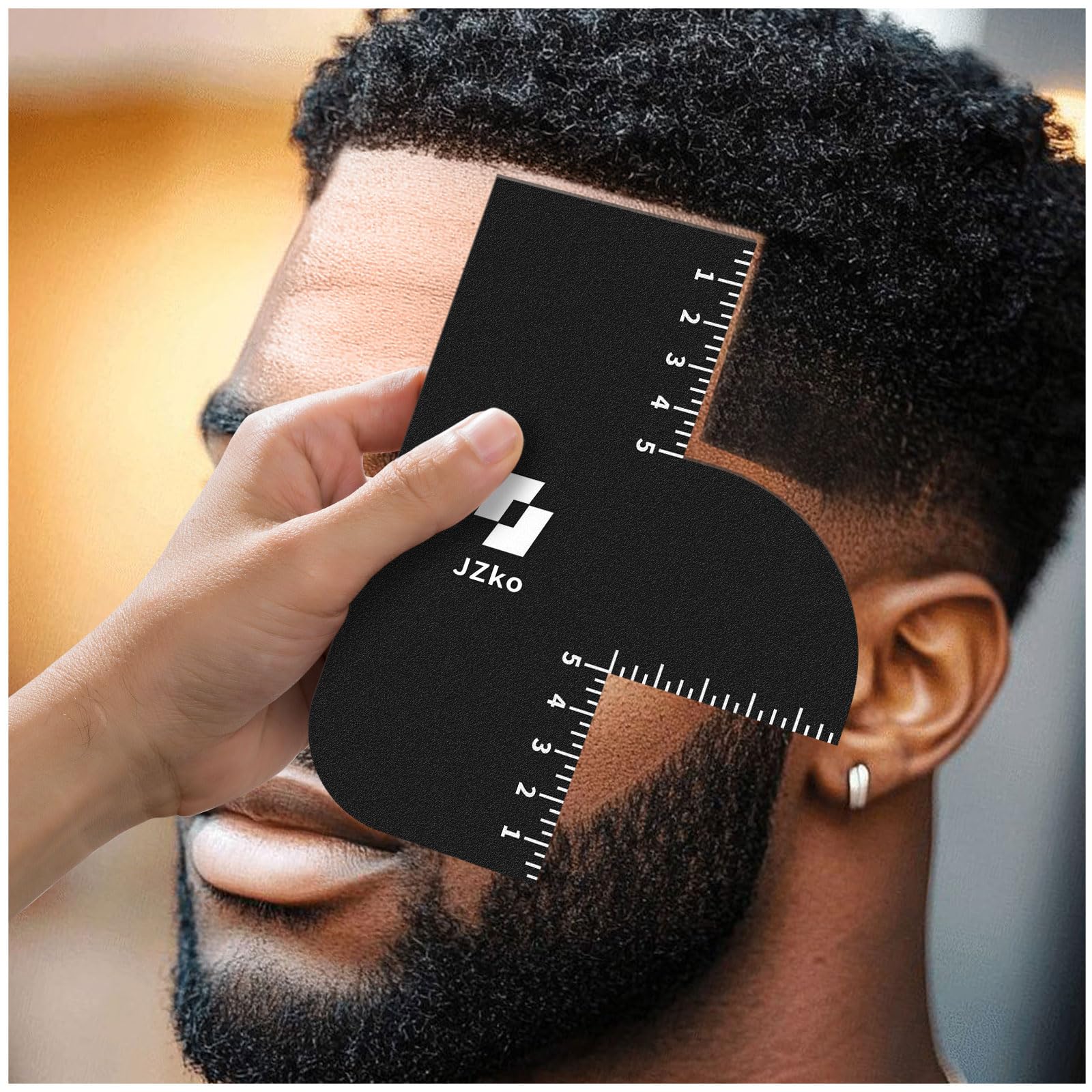 The JZko hairline enhancement card combo for precise shaping during barber sessions.