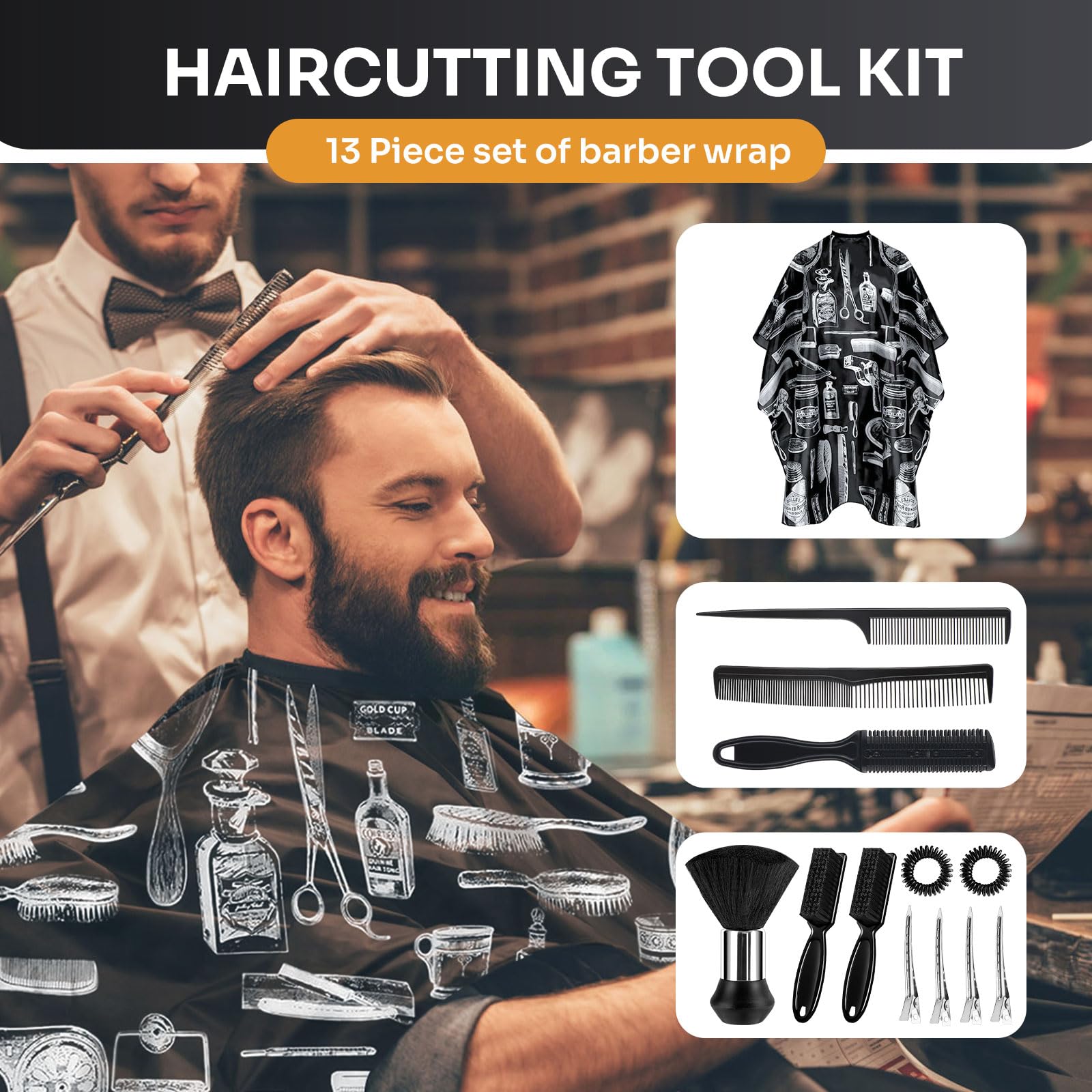 JZko professional barber set in one package for shop or home use